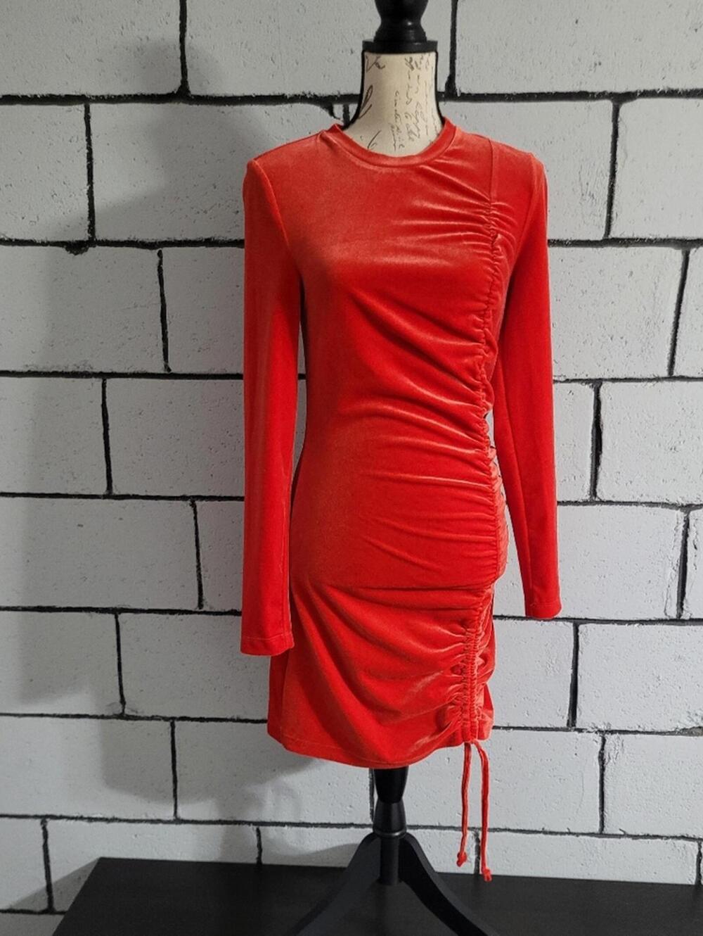 BUNDLE SALE!  Juicy Couture Red Ruched Dress Sz M
